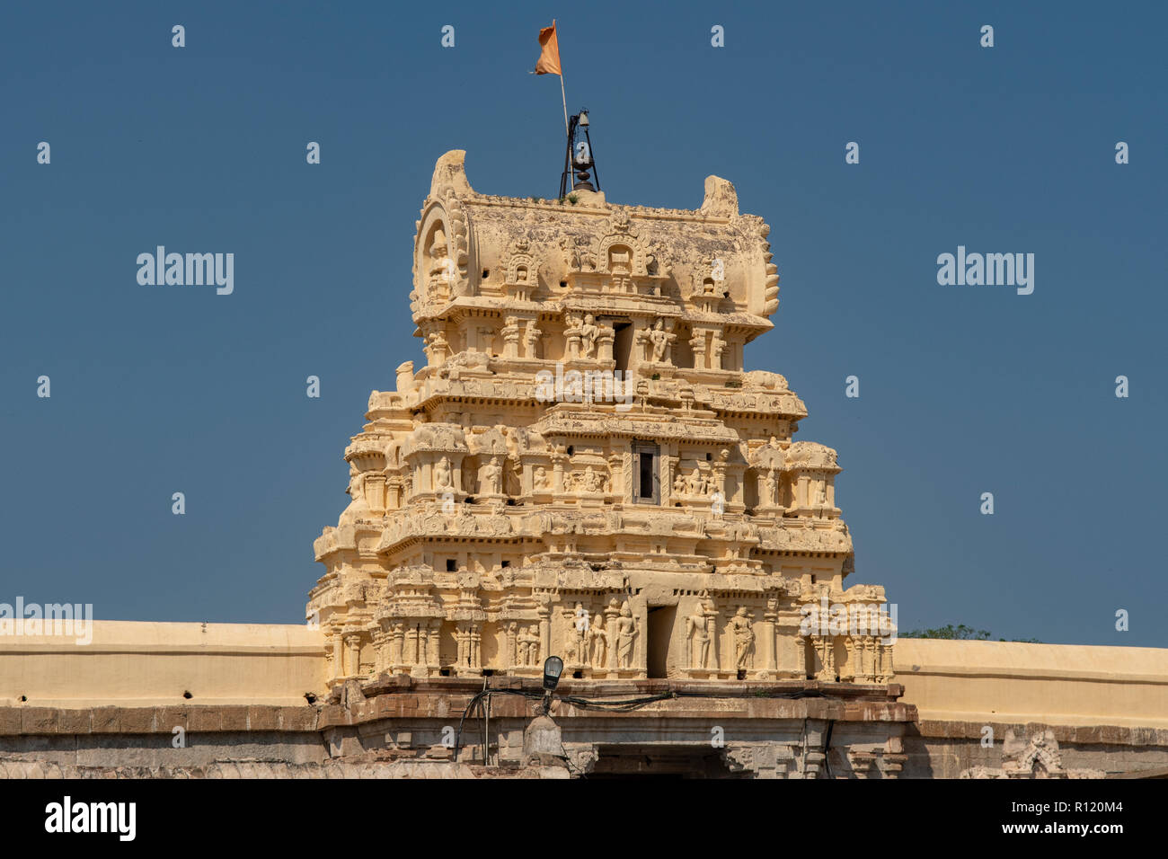 Tempio Virupaksha, Hampi, Karnataka, India Foto Stock