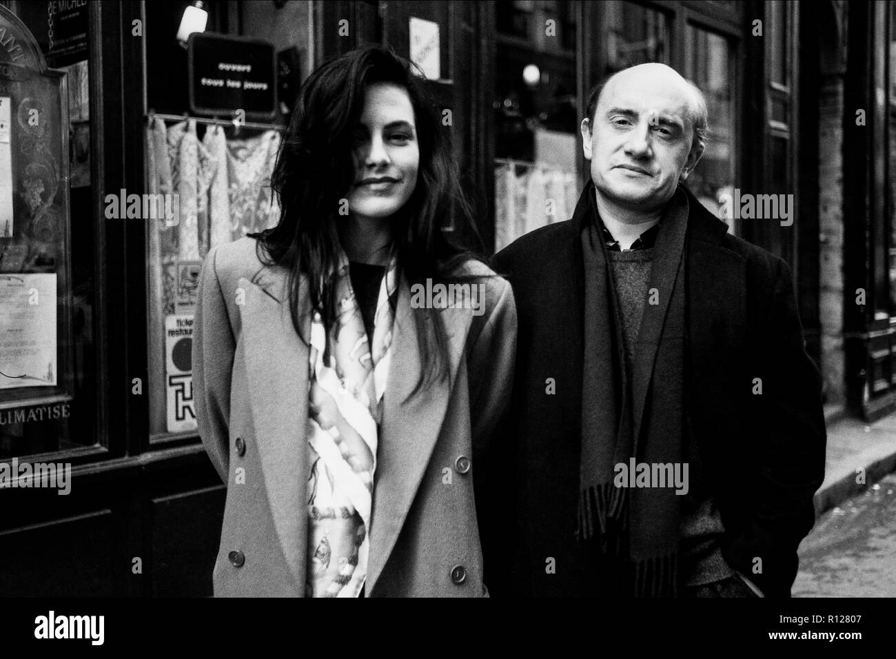 Michel Blanc En Couple Avec Lio Archivi 80ies: Lio e Michel Blanc, catturato a Lione, Francia Foto