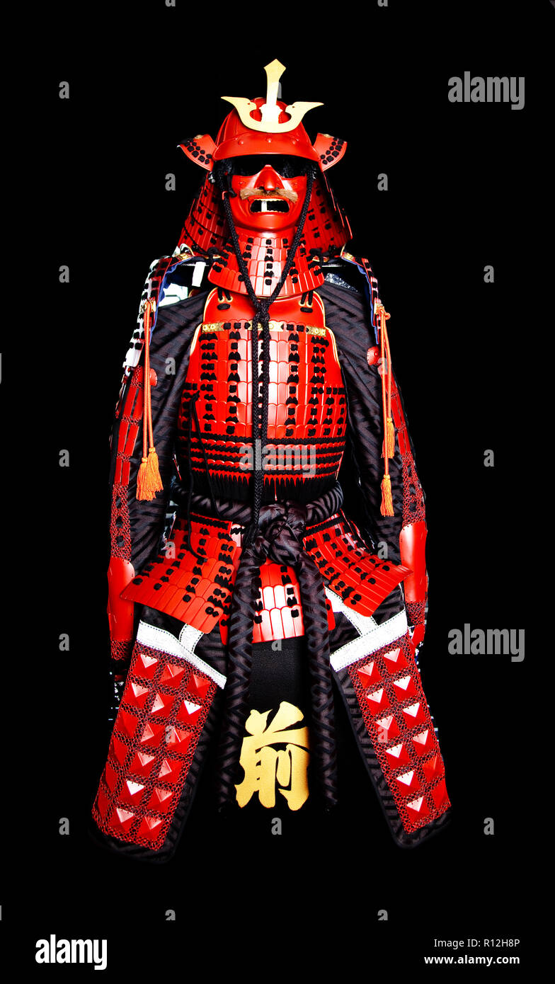 Il Samurai armor Foto Stock