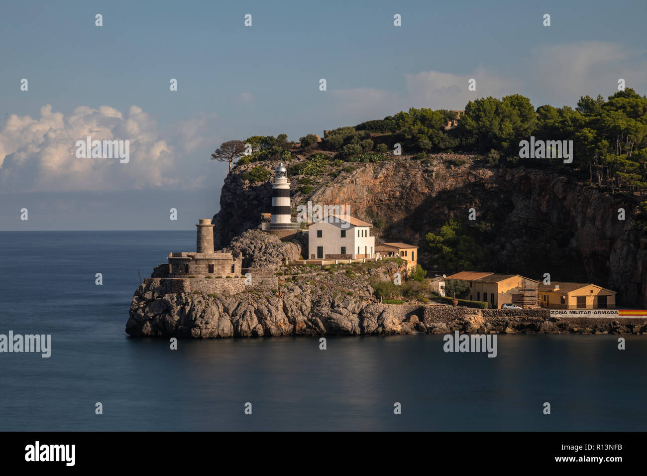 Port de Soller Maiorca, isole Baleari, Spagna, Europa Foto Stock