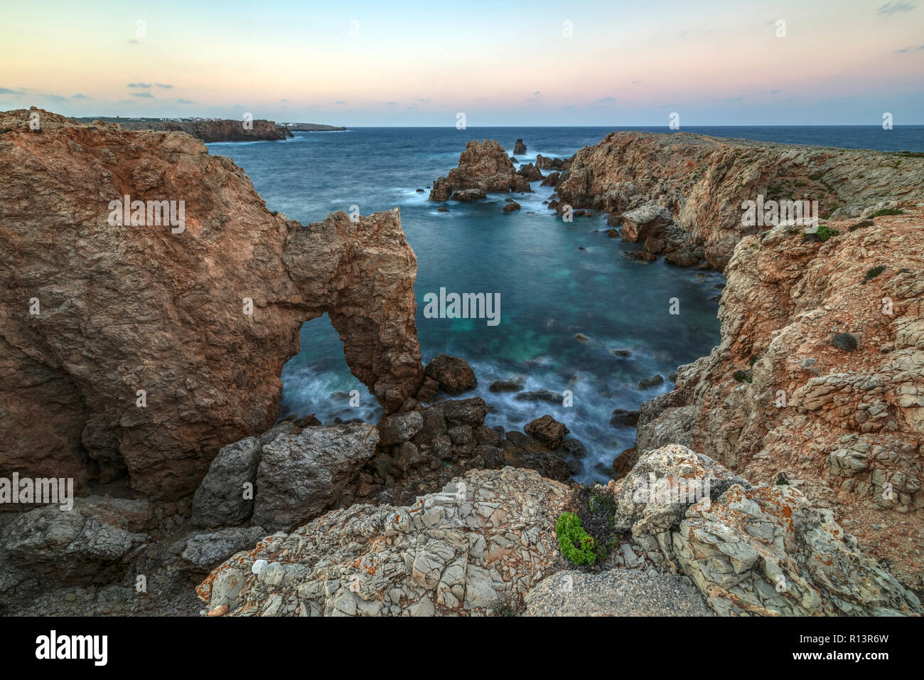 Na Macaret, Menorca, isole Baleari, Spagna, Europa Foto Stock