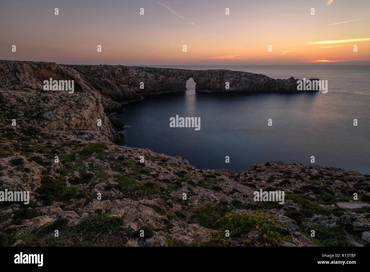 Pont d'En Gil, Ciutadella, isole Baleari, Spagna, Europa Foto Stock