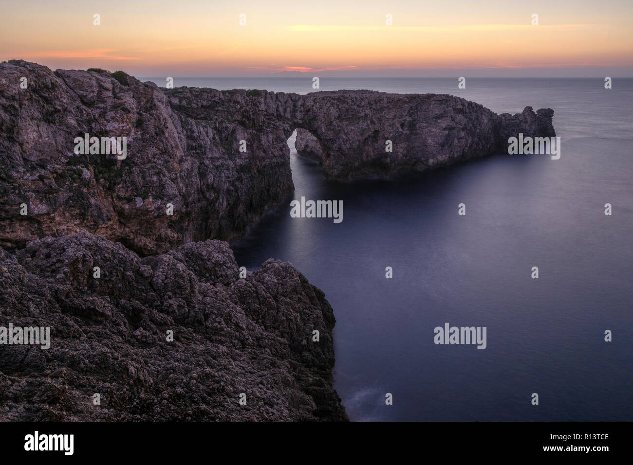 Pont d'En Gil, Ciutadella, isole Baleari, Spagna, Europa Foto Stock