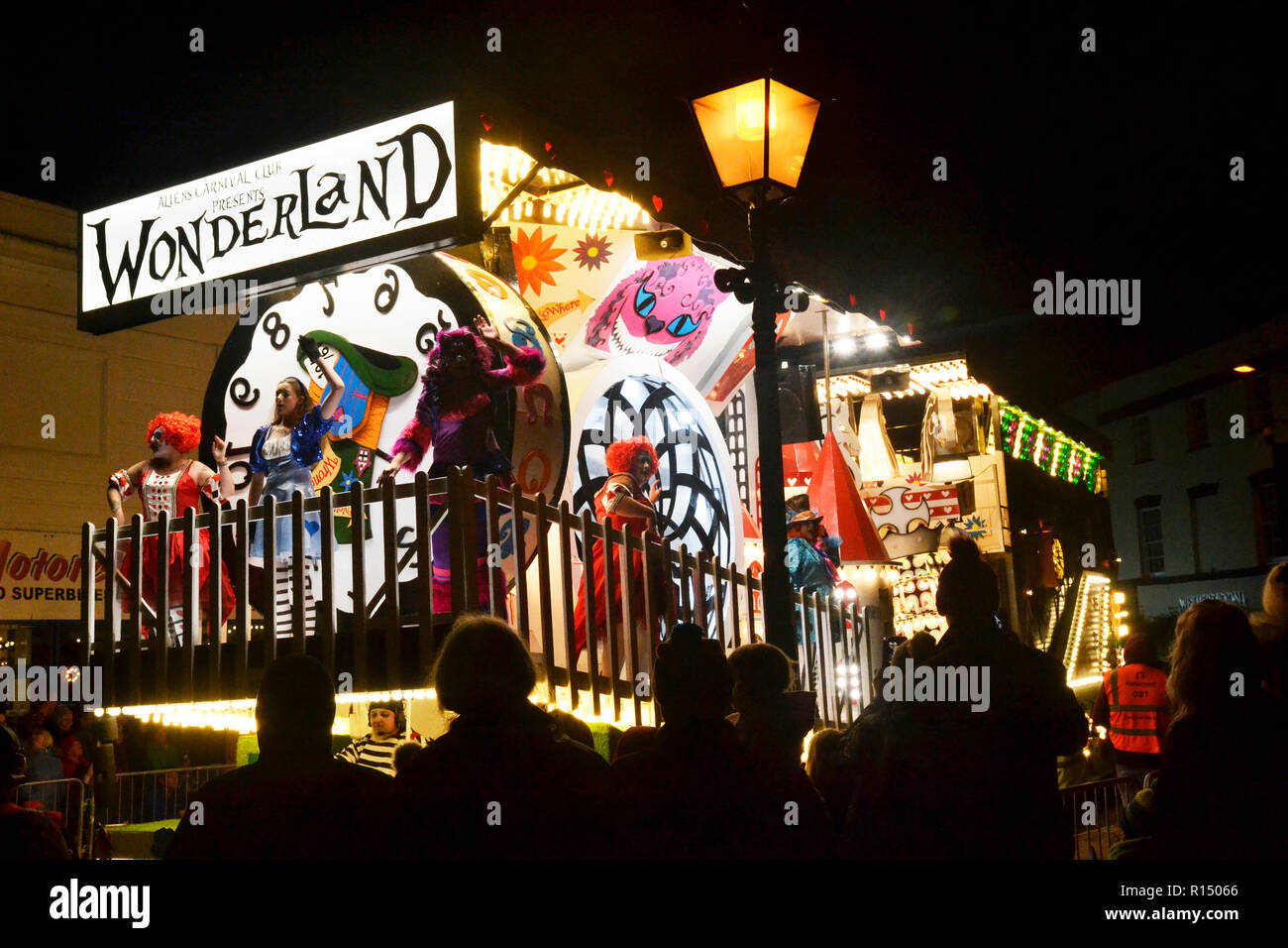 Bridgwater carnevale 2018. Somerset Carnevali. Inghilterra, Regno Unito Foto Stock