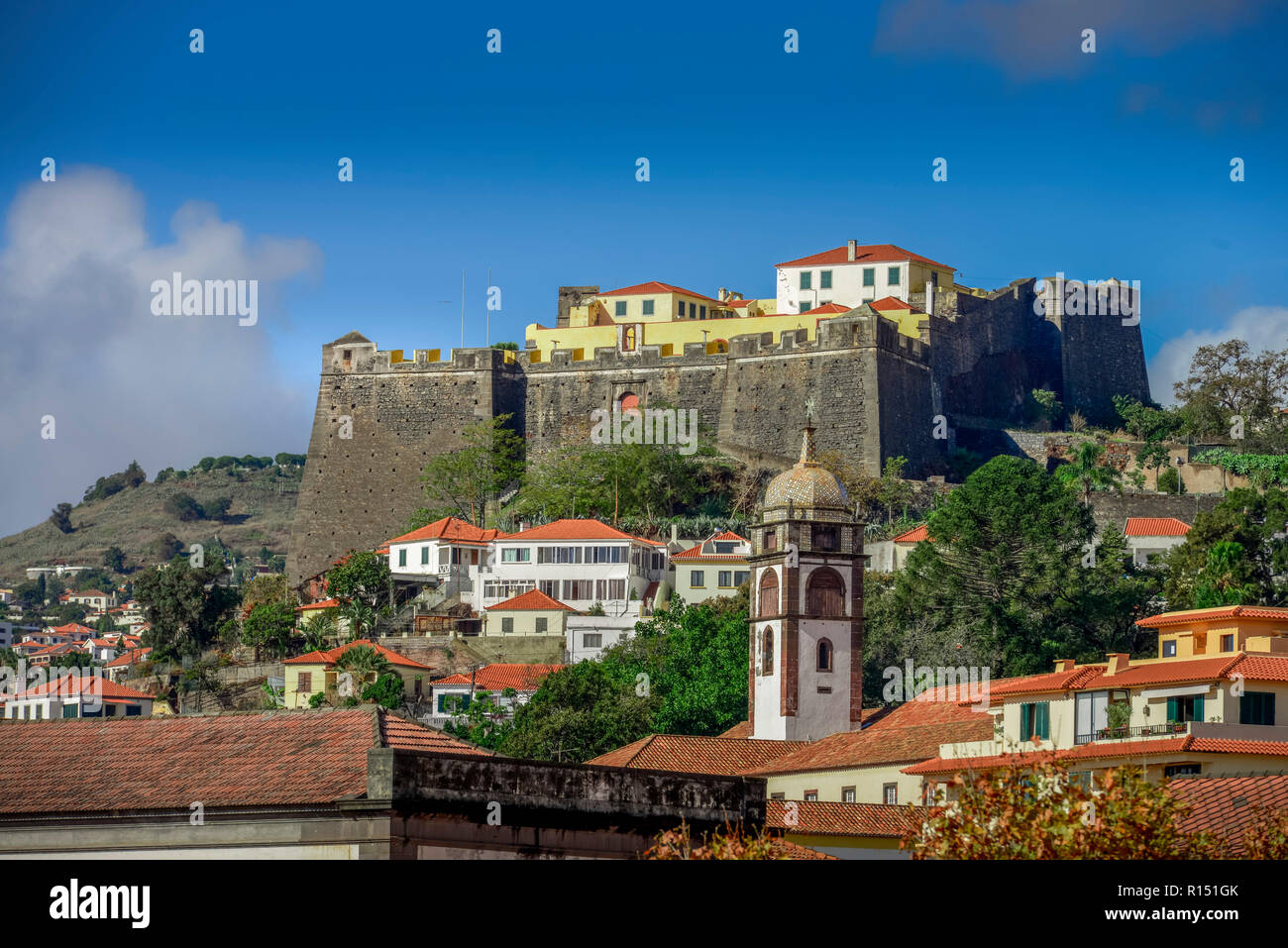 Fortaleza do Pico, Funchal, Madeira, Portogallo Foto Stock