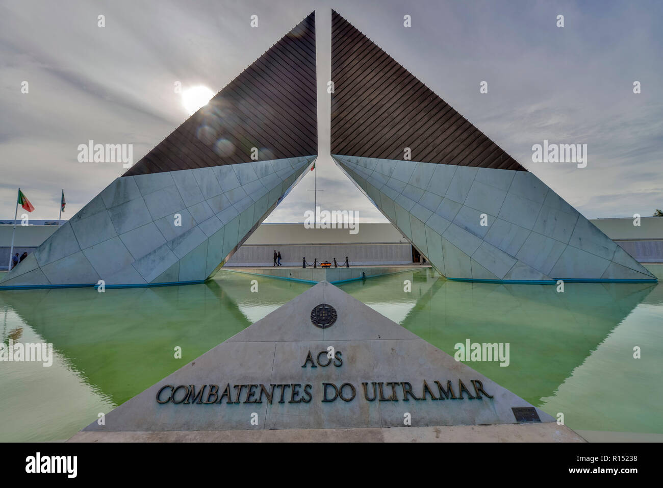 Monumento aos Combatentes do Ultramar, Belem, Lisbona, Portogallo Foto Stock