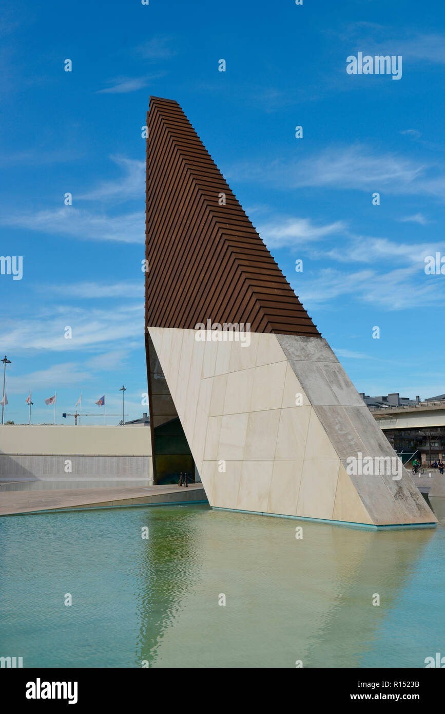 Monumento aos Combatentes do Ultramar, Belem, Lisbona, Portogallo Foto Stock