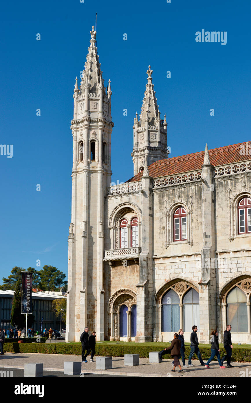Museo Museu de Marinha, Kloster Mosteiro dos Jeronimos, Belem, Lisbona, Portogallo Foto Stock