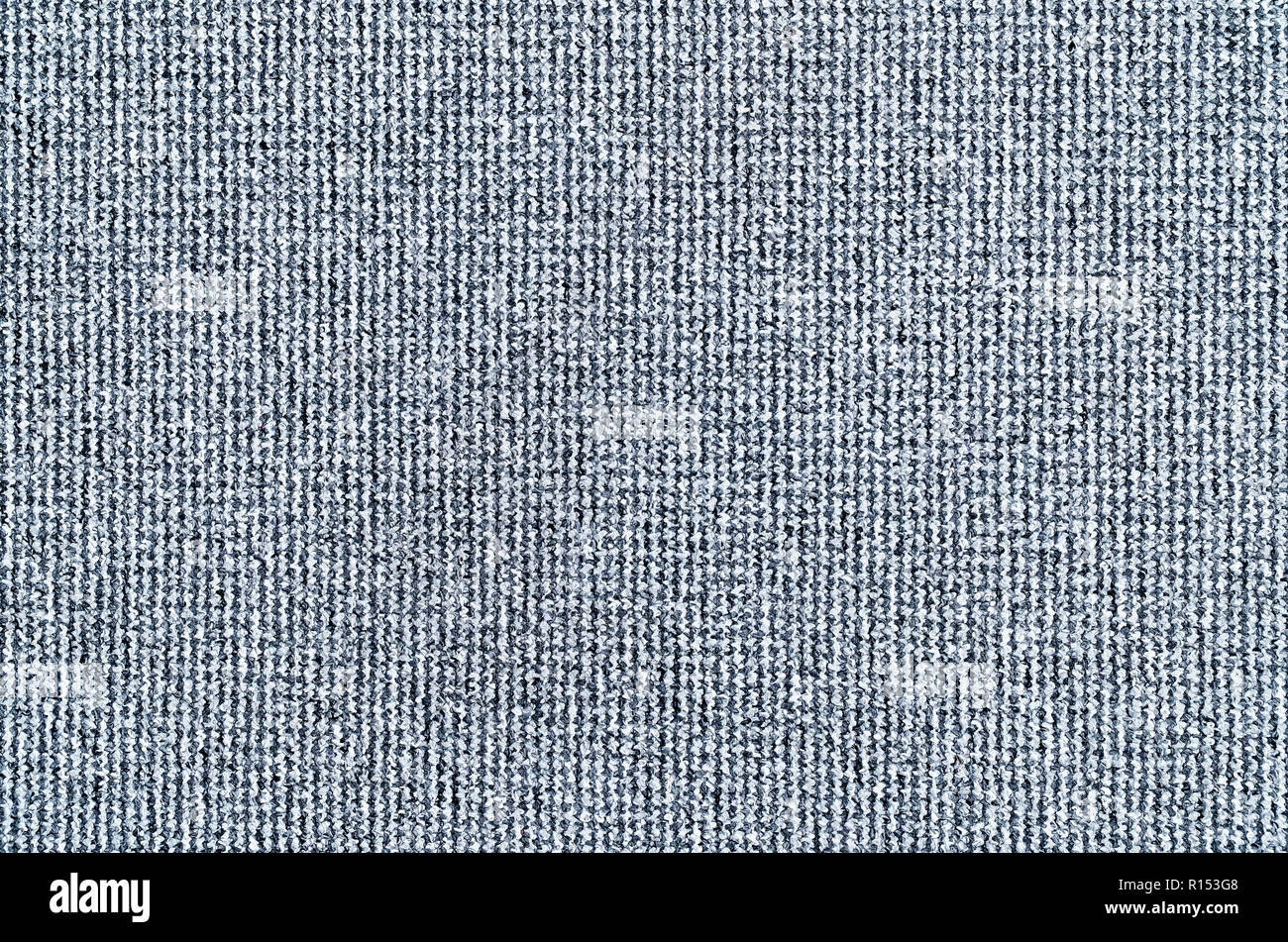 Texture di striping morbido tappeto grigio come sfondo Foto Stock
