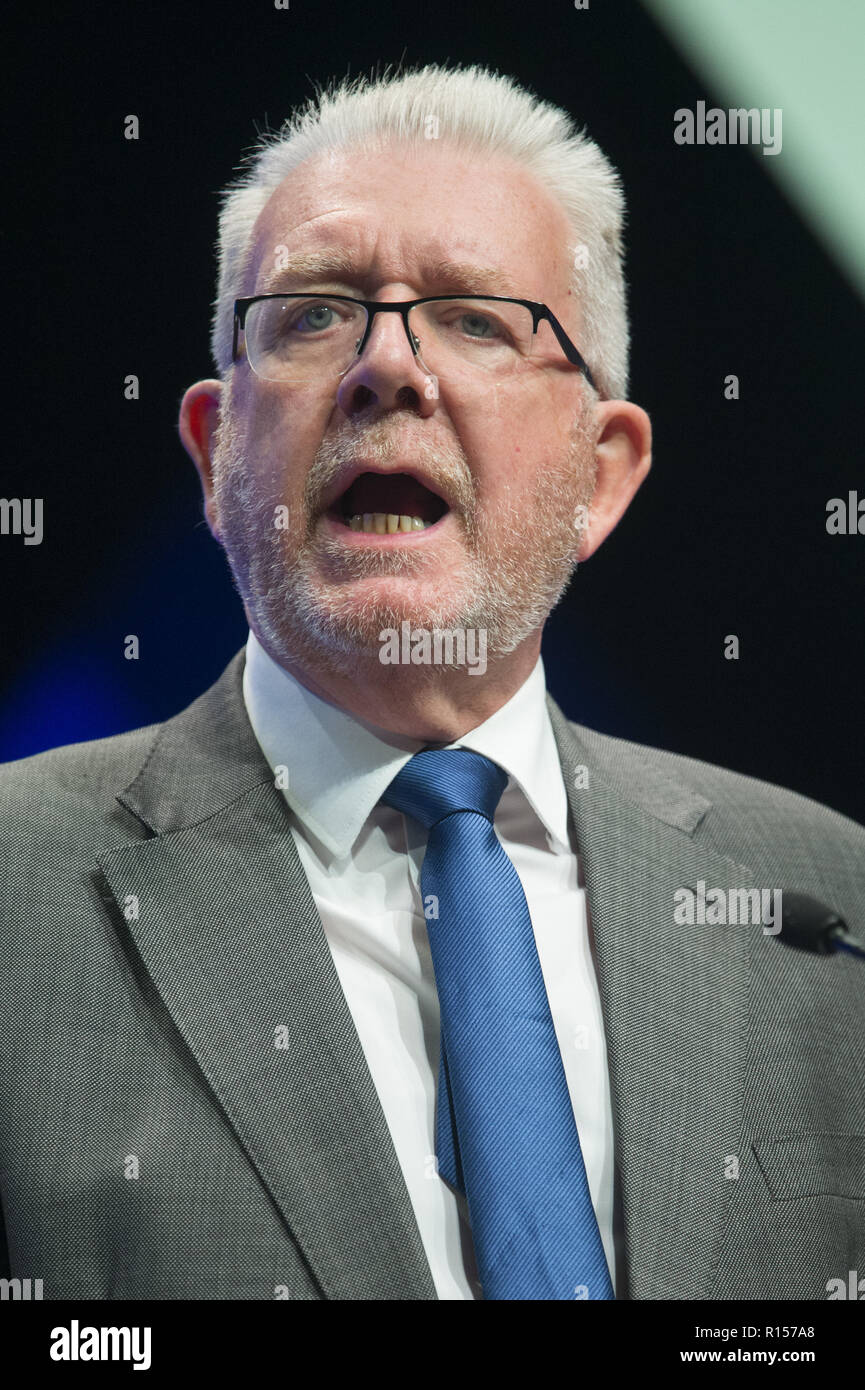 Giorno 3 presso il Partito nazionale scozzese tenere la loro conferenza annuale nel SEC in Glasgow. Dotato di: Michael Russell dove: Glasgow, Regno Unito quando: 09 Ott 2018 Credit: Euan ciliegio/WENN Foto Stock