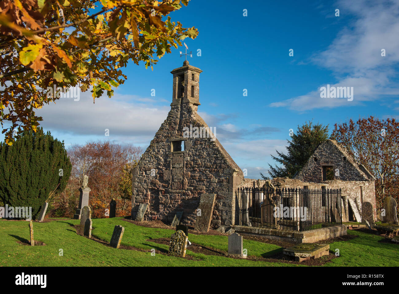 Eassie vecchia chiesa parrocchiale, Eassie, Angus, Scozia. Foto Stock