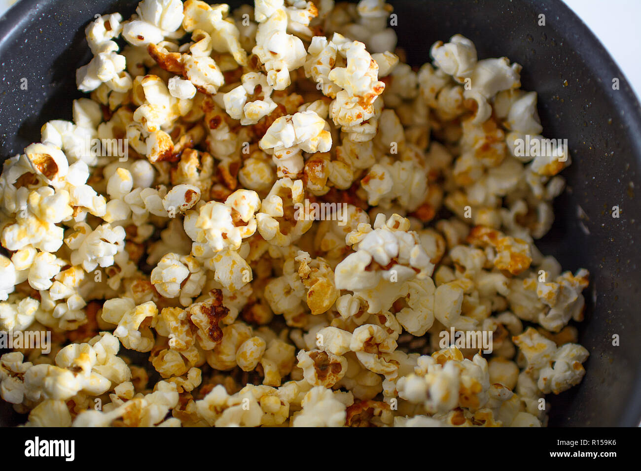 Fresche fatte di popcorn Foto Stock