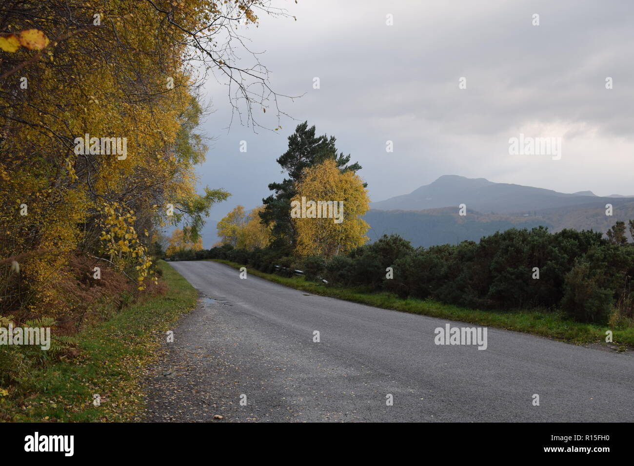 Loch Ness in Scozia Foto Stock