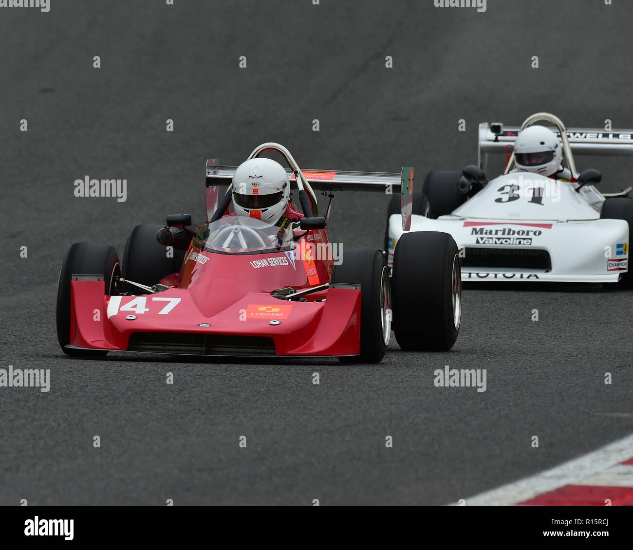 Louis Hanjoul, Argo JM1, Formula classica 3, Urs Classic FF2000, HSCC, gara  storica riunione, Brands Hatch, settembre 2018, automobili, Classic Cars  Racing Foto stock - Alamy