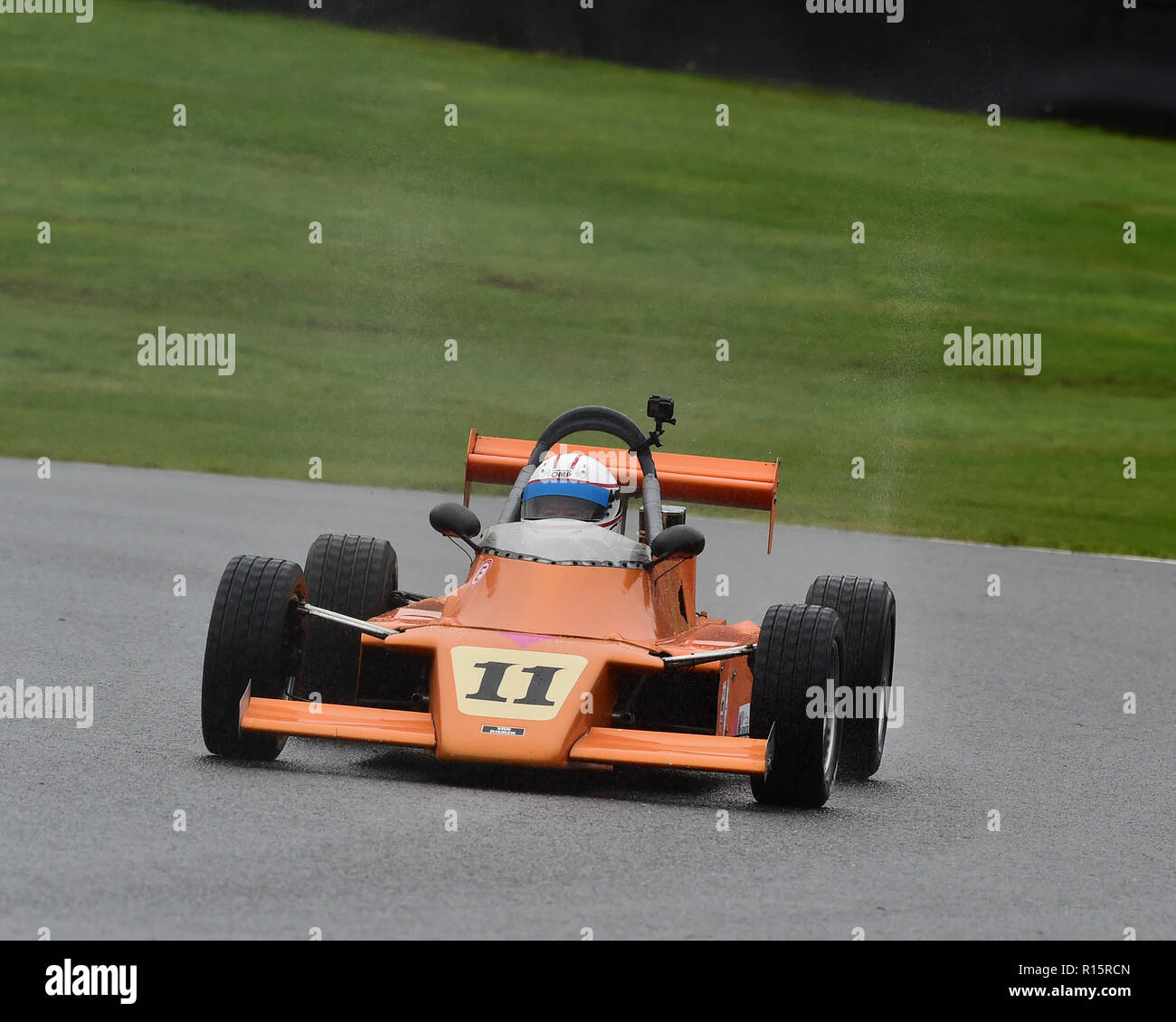 Jeff Williams, Van Diemen RF82, formula classica 3, Urs Classic FF2000, HSCC, gara storica riunione, Brands Hatch, settembre 2018, automobili, Classic Racin Foto Stock