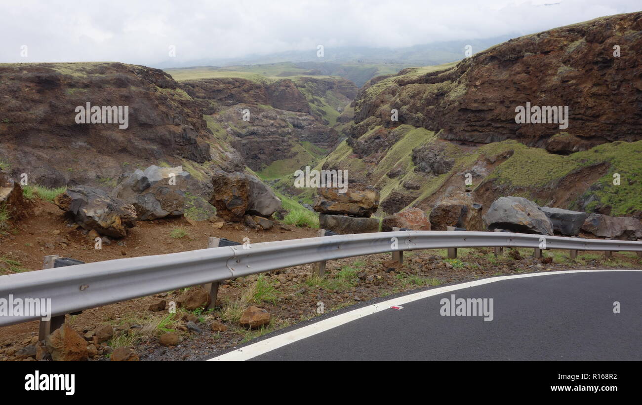 L'altra strada di Hana, Maui Foto Stock