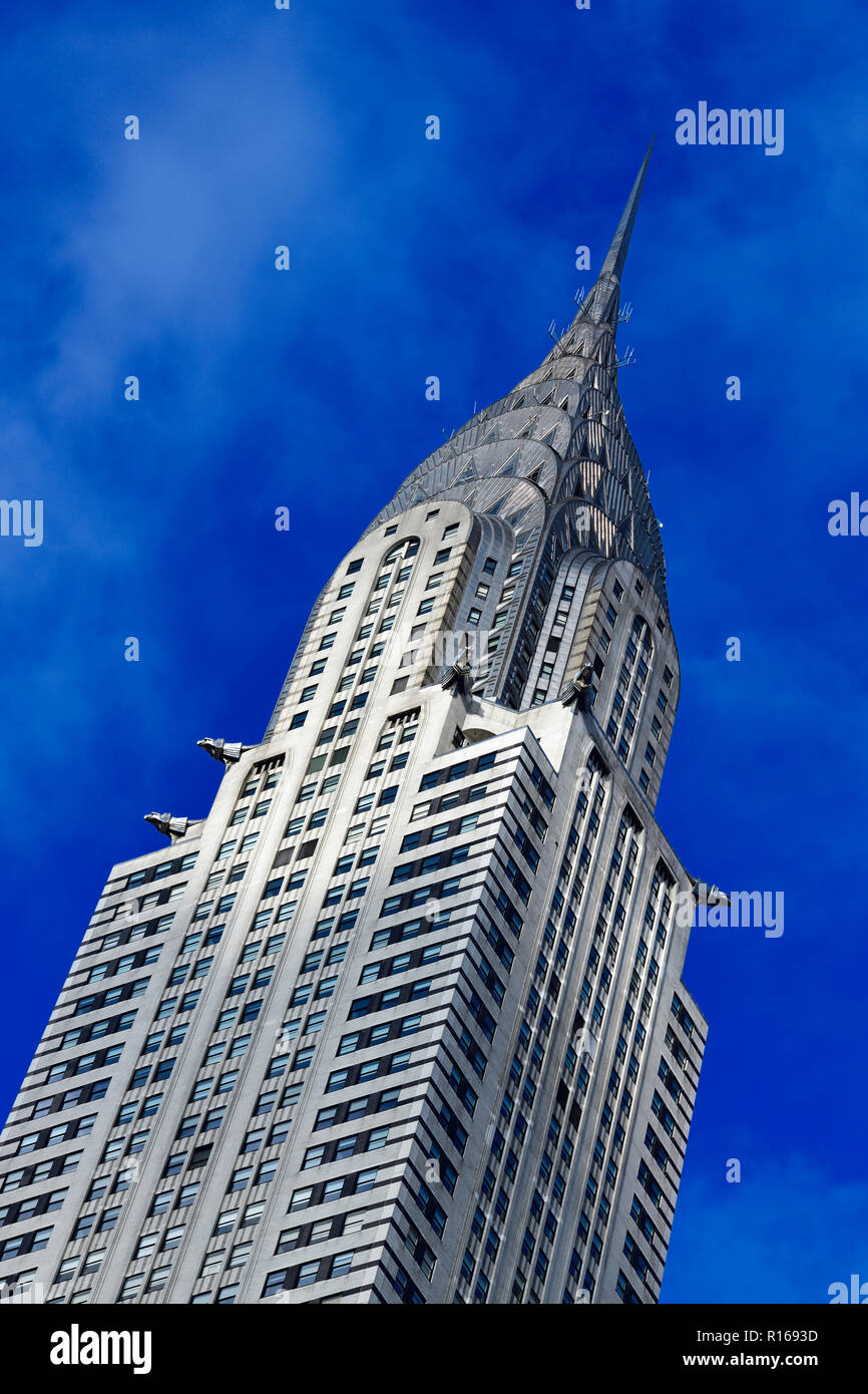 Chrysler Building, Manhattan, New York City, Stati Uniti d'America Foto Stock