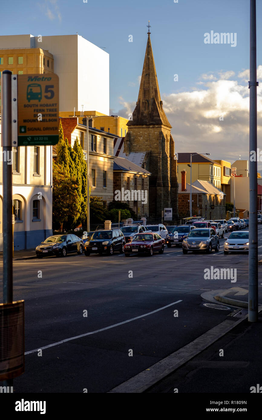 Viste intorno Hobart Foto Stock