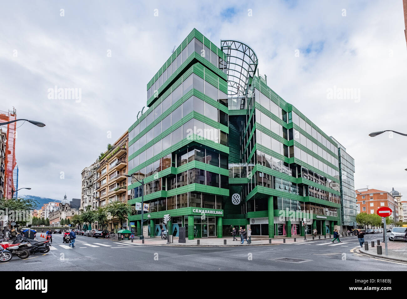 Bilbao, Camarabilbao University Business School, Pais Vasco, Spagna Foto Stock