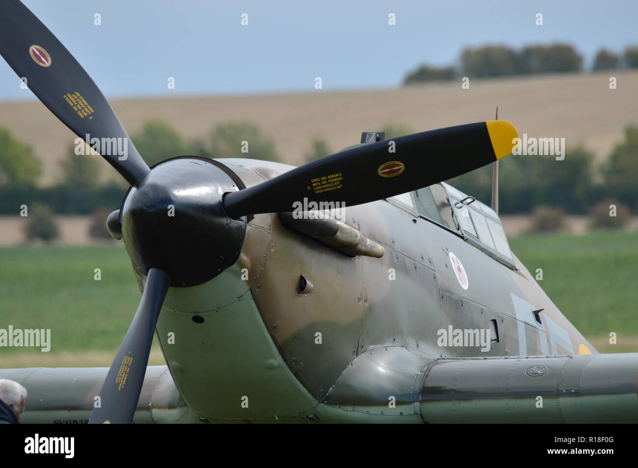 Hawker Hurricane XIIa G-HURI Foto Stock