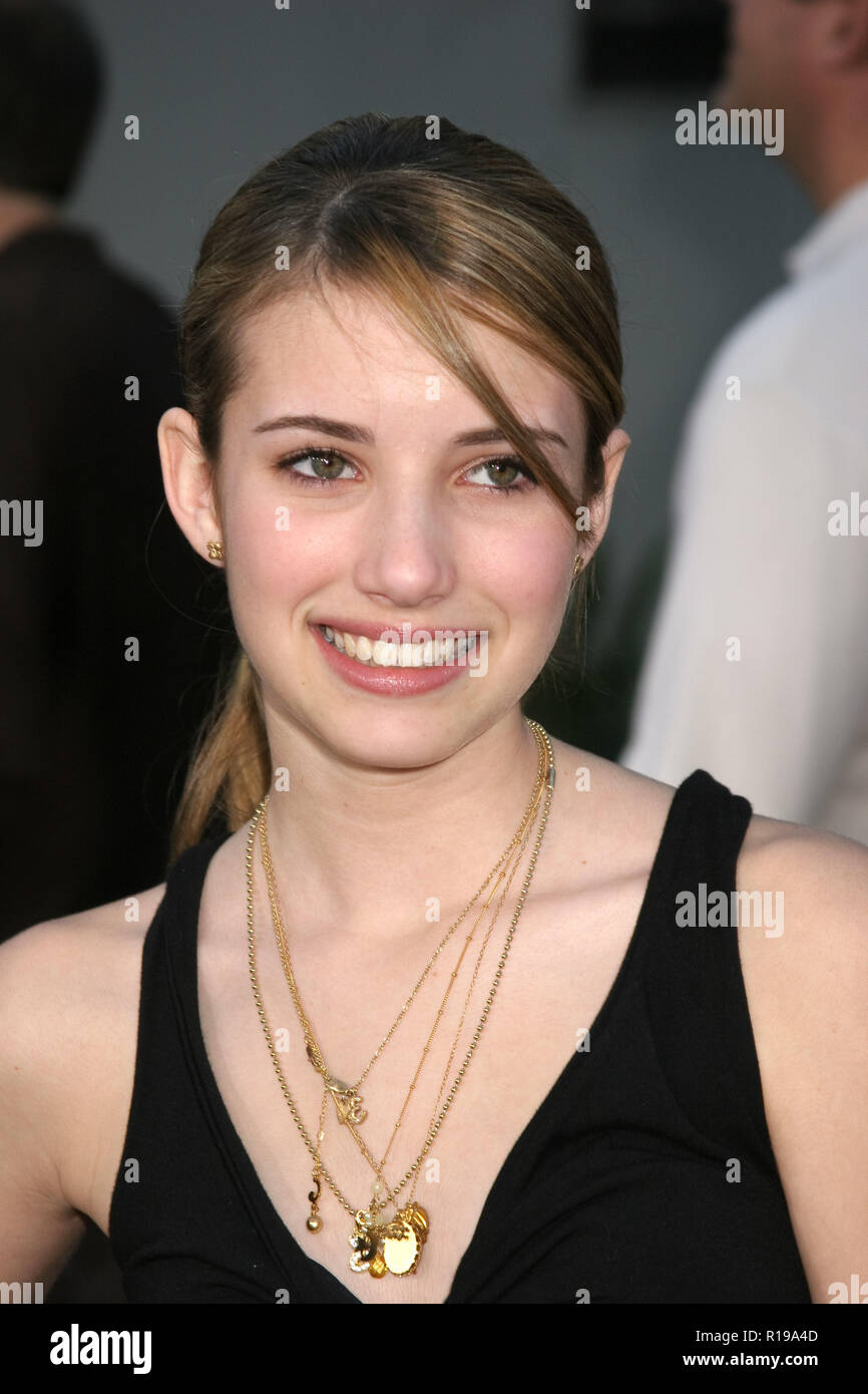 Emma Roberts 11/20/05 la vostra, miniera ed il nostro Arclight @, Hollywood foto di Fuminori Kaneko/HNW / PictureLux (20 novembre 2005) Foto Stock