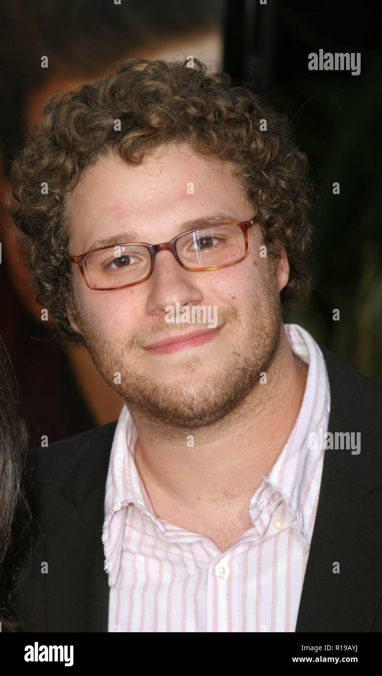 Seth Rogen 07/10/06 "Voi, me e Dupree' premiere @ Arclight, Hollywood Foto di Izumi Hasegawa/HNW / PictureLux (10 luglio 2006) Foto Stock