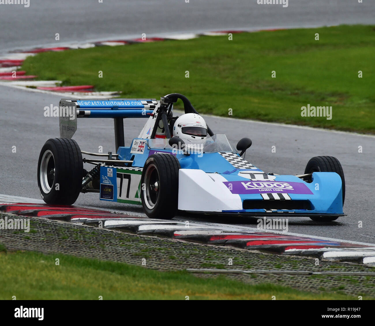 David Walton, Royale RP27, storica Formula Ford 2000, HSCC, gara storica riunione, Brands Hatch, settembre 2018, automobili, Classic Cars Racing, storico Foto Stock