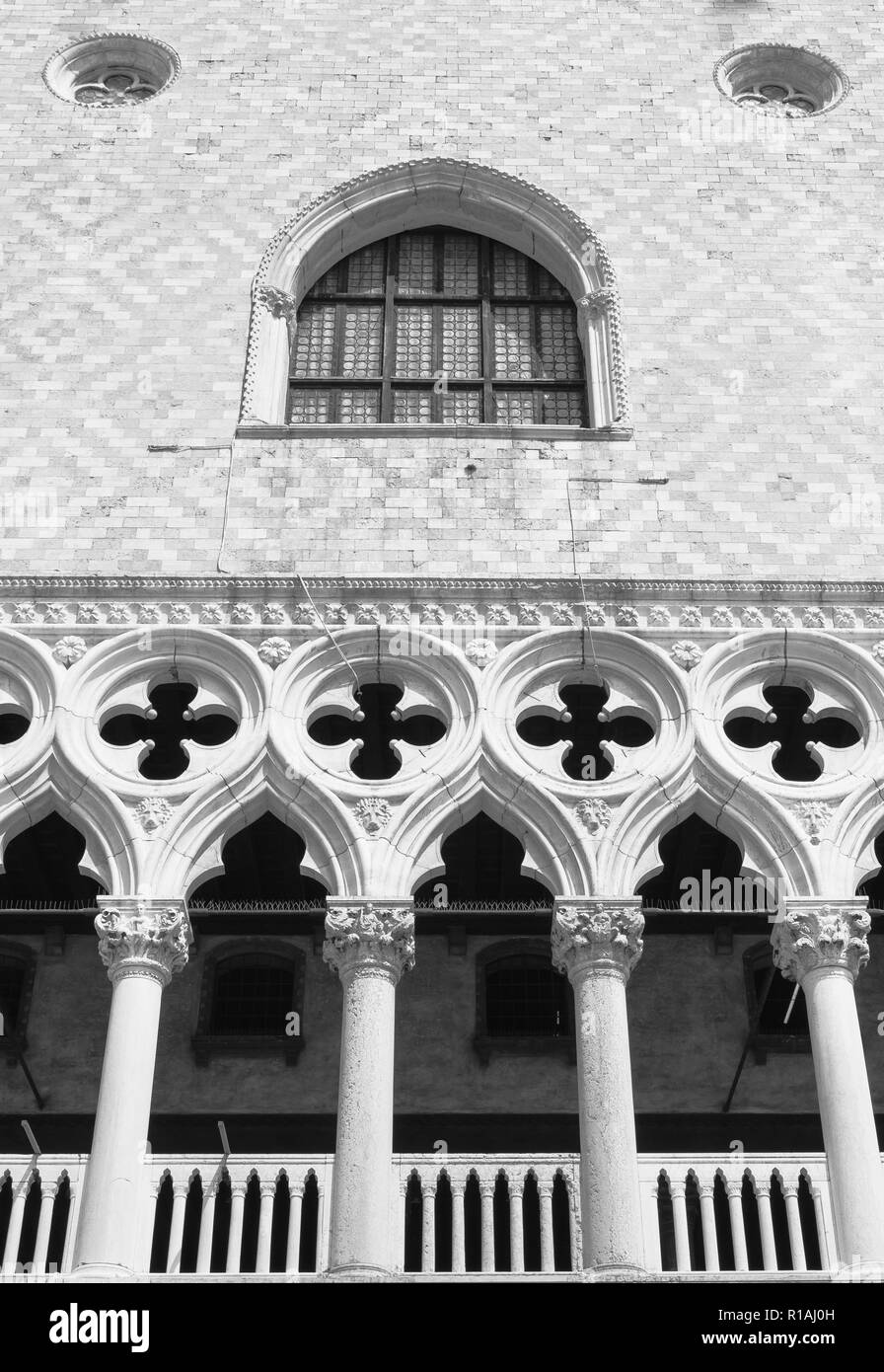 Dettagli architettonici da san Marco, chiesa, Venezia, Italia Foto Stock