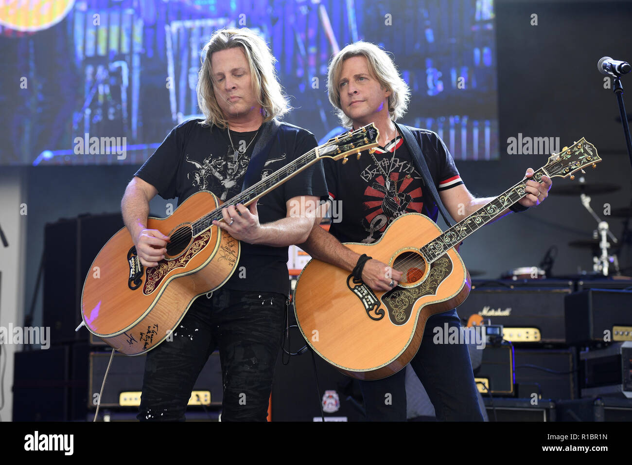 MIRAMAR FL - novembre 10: Nelson eseguire durante il Rock Fest 80s al Miramar Parco Regionale anfiteatro su Novembre 10, 2018 a Miramar, Florida. Credito: mpi04/MediaPunch Foto Stock