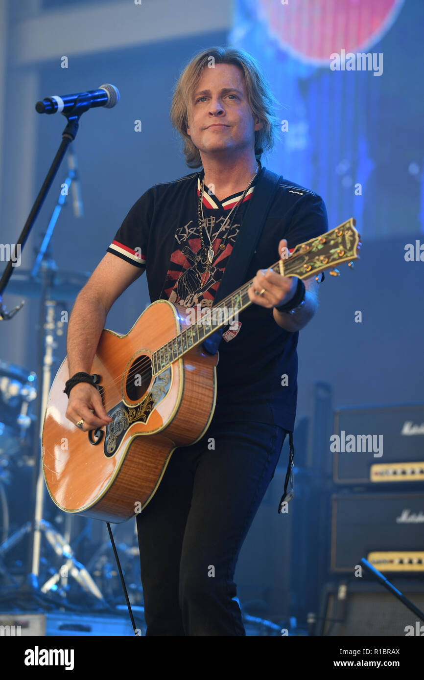 MIRAMAR FL - novembre 10: Nelson eseguire durante il Rock Fest 80s al Miramar Parco Regionale anfiteatro su Novembre 10, 2018 a Miramar, Florida. Credito: mpi04/MediaPunch Foto Stock