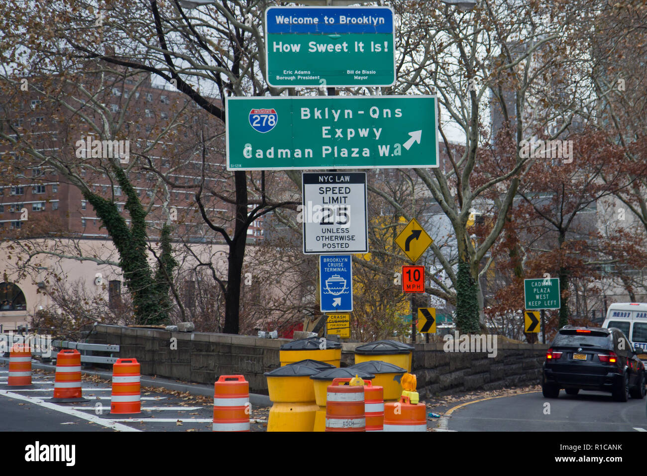 Benvenuti a New York City. Questa è New York Foto Stock