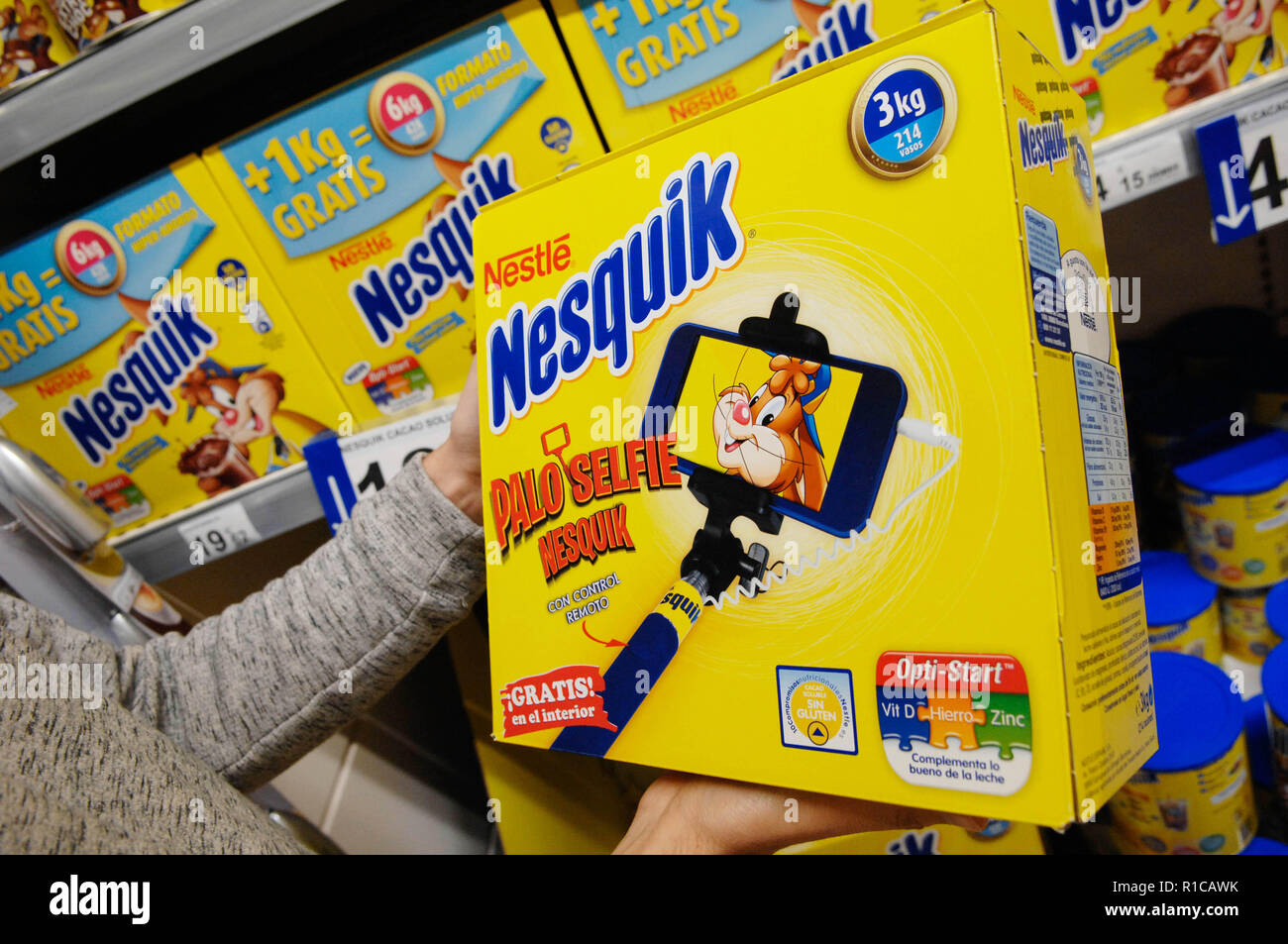 Nestle,Nesquik Foto Stock