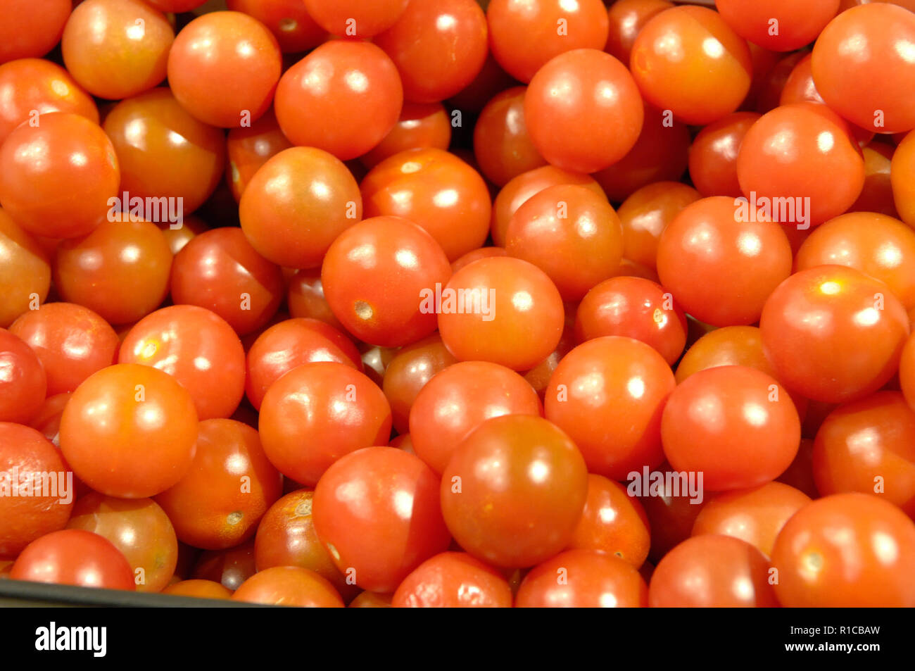 Pomodoro piccolo,frutta Foto Stock