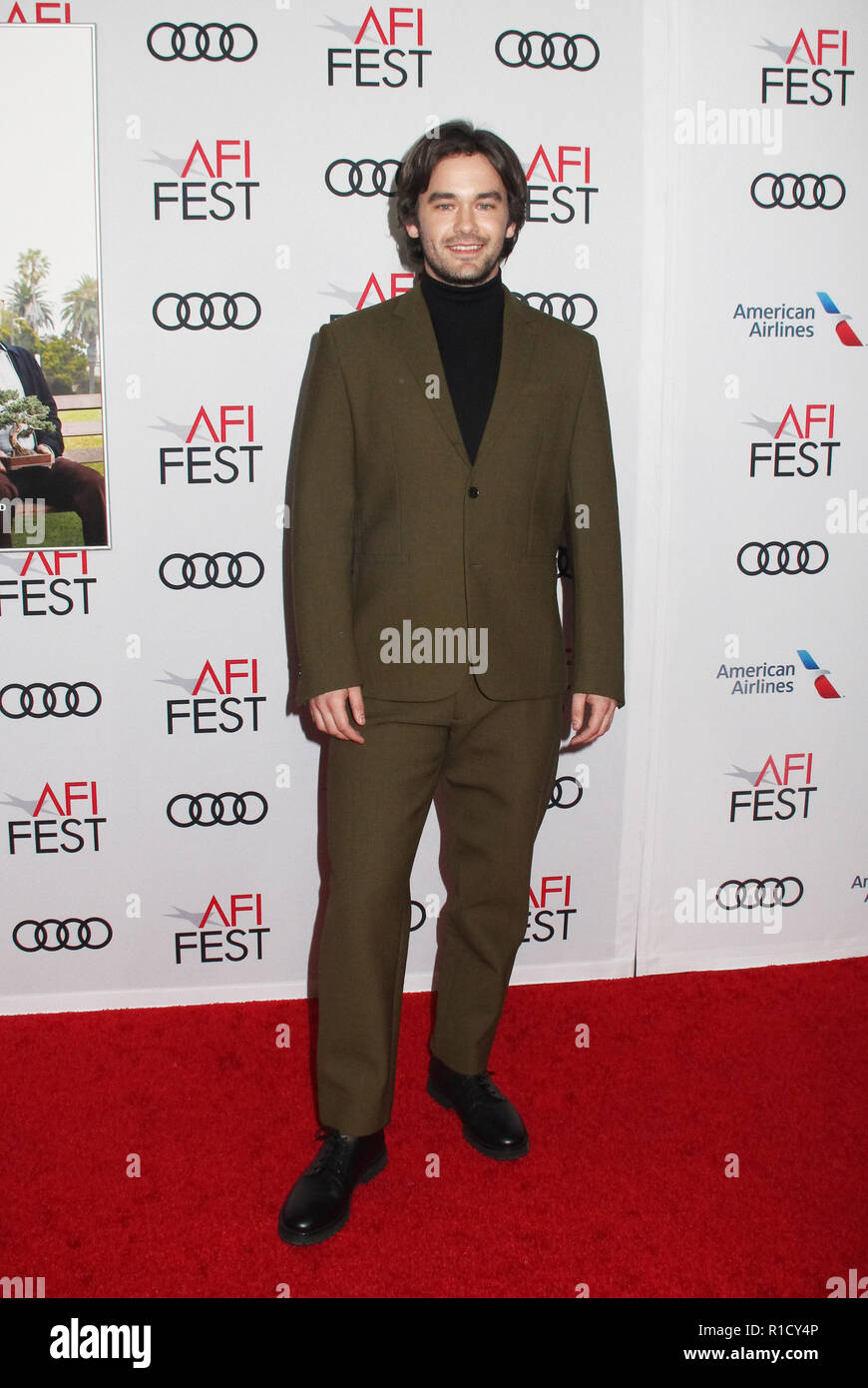 Casey Thomas Brown 11/10/2018 AFI Fest 2018 Premiere mondiale di Gala per lo screening di 'Il metodo Kominsky" tenutasi presso la TCL Teatro Cinese a Hollywood, CA Foto di Hiro Katoh / HNW / PictureLux Foto Stock