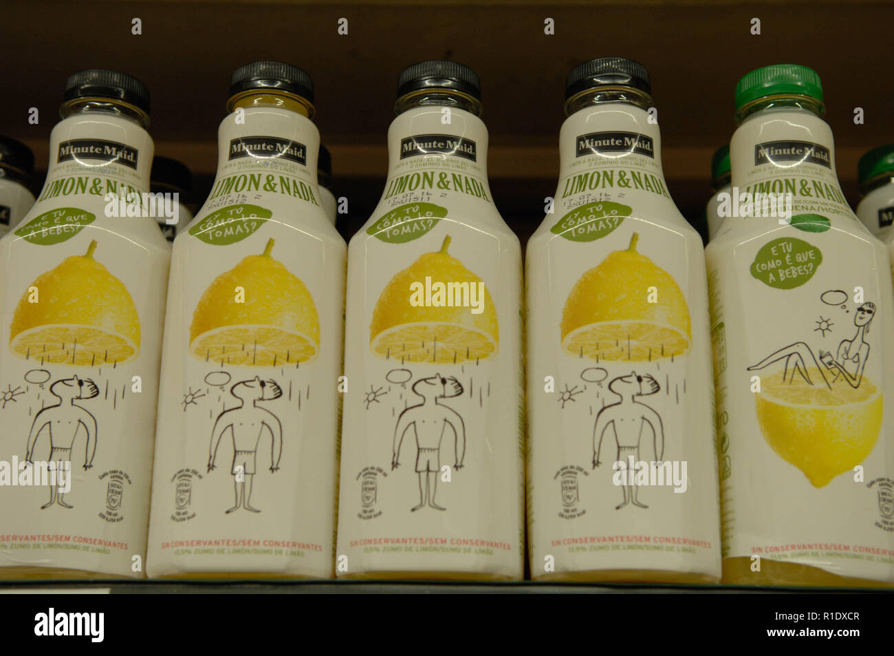 Il Minute Maid,succo di limone drink Foto Stock