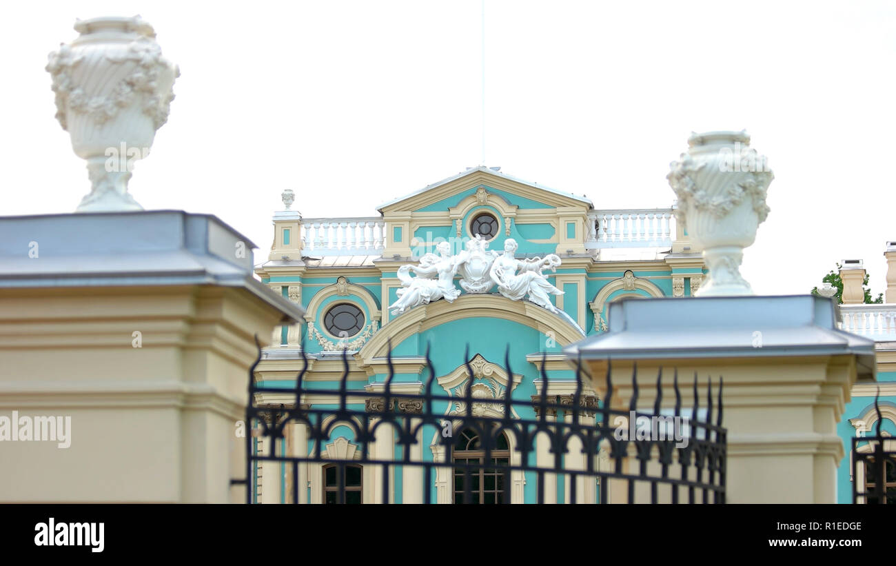 Palazzo Mariinsky a Kiev, Ucraina. Foto Stock