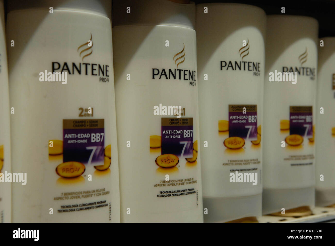Pantene,shampoo Foto Stock