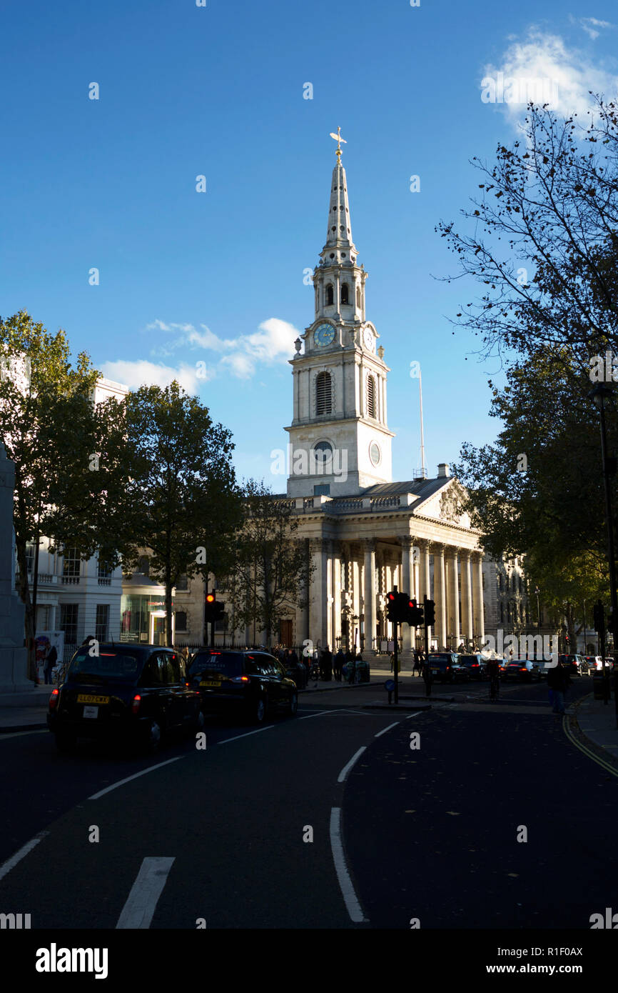 Una chiesa di Londra: St Martin nei campi. Foto Stock