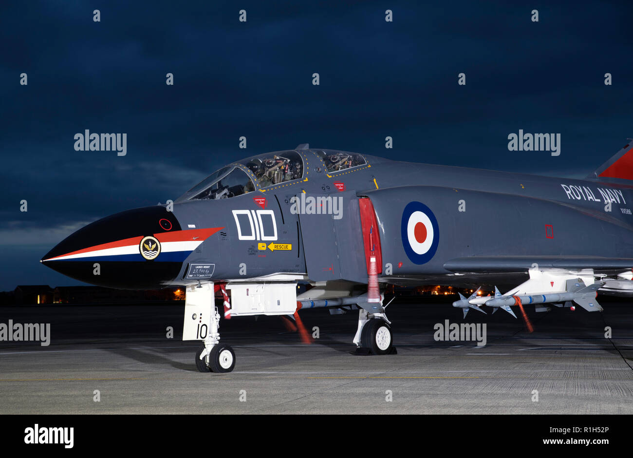 Royal Navy Phantom, XV656, 010 Foto Stock