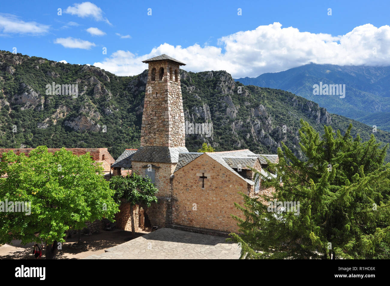 Fort Liberia, Villefranche-de-Conflent, Pyrenees-Orientales, Occitanie, Francia Foto Stock