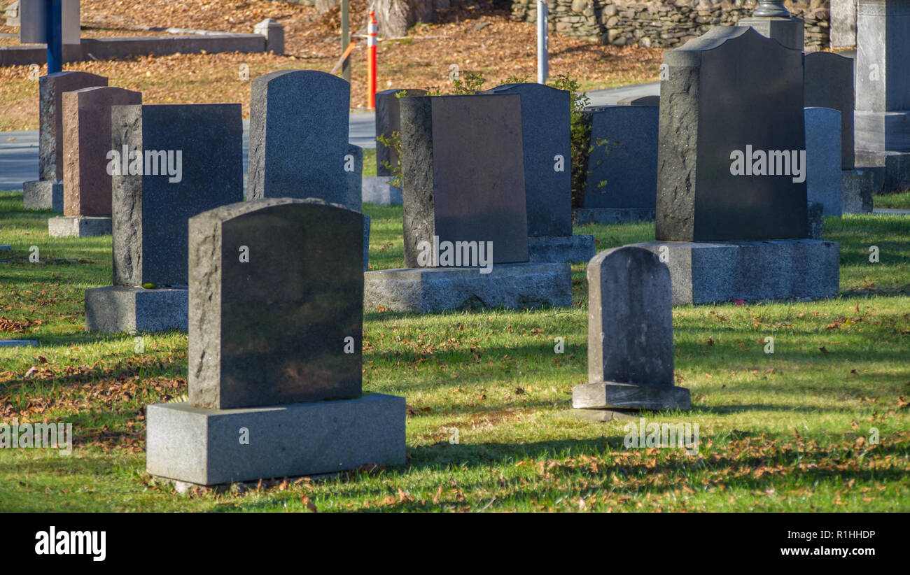 Il vecchio cimitero di Halifax Nova Scotia Canada. Foto Stock