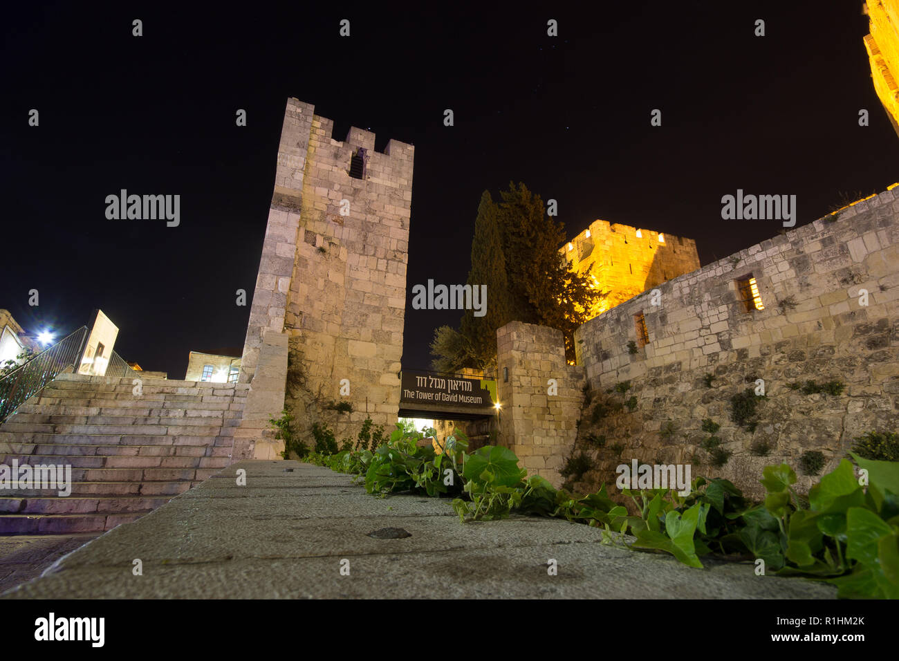 Gerusalemme la città di tre religioni del mondo Foto Stock