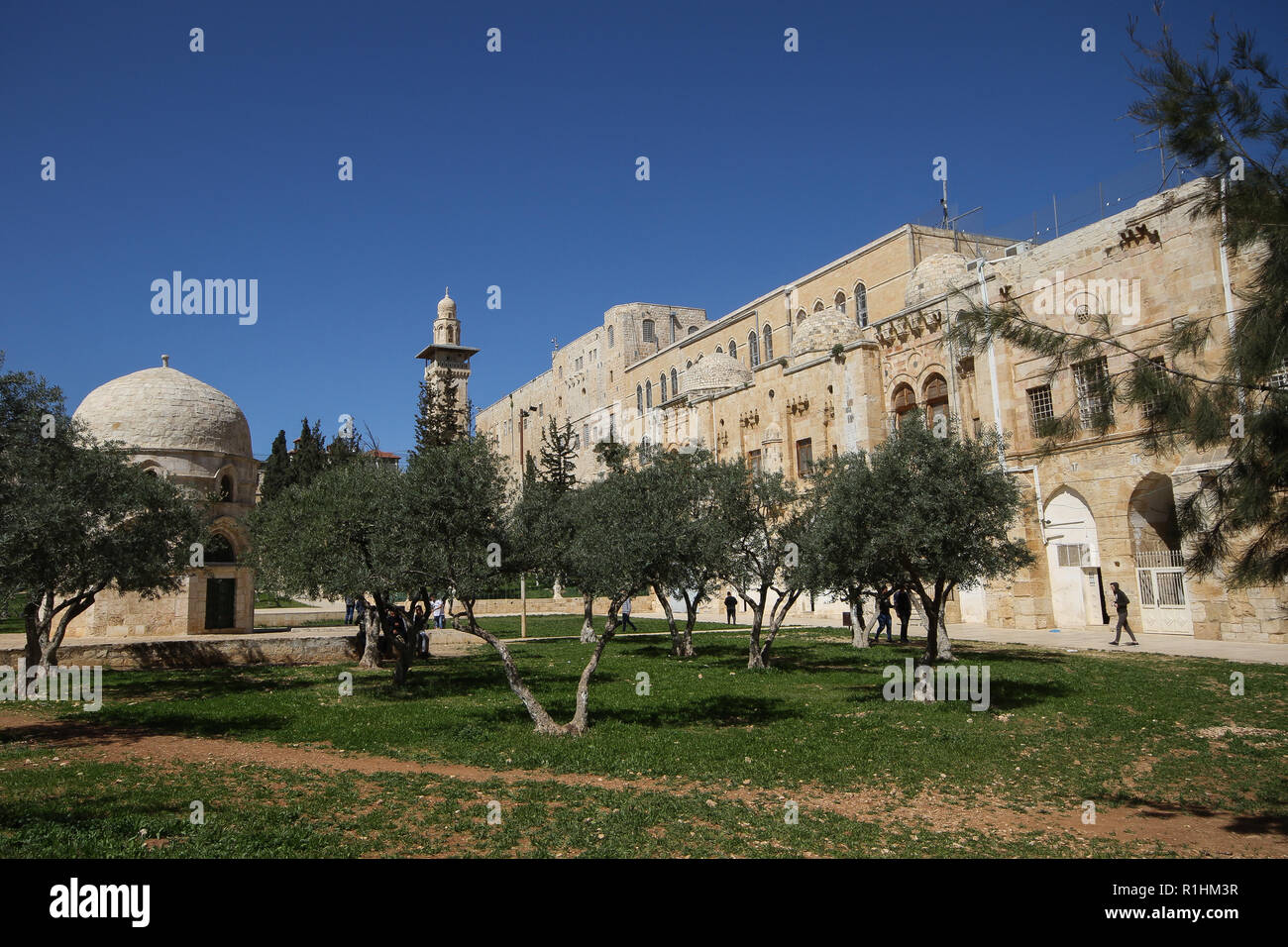 Gerusalemme la città di tre religioni del mondo Foto Stock