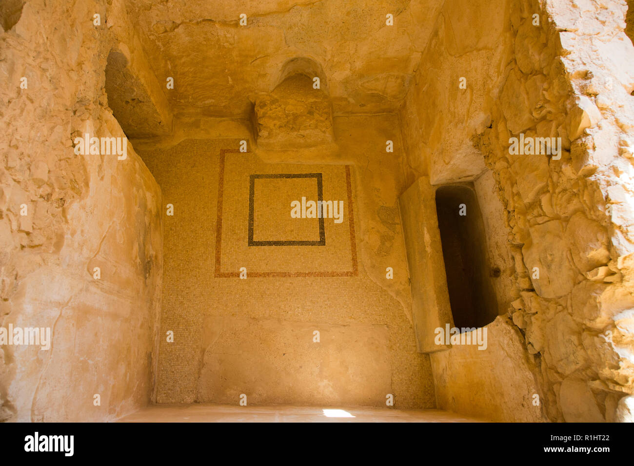 Masada Western Palace Foto Stock