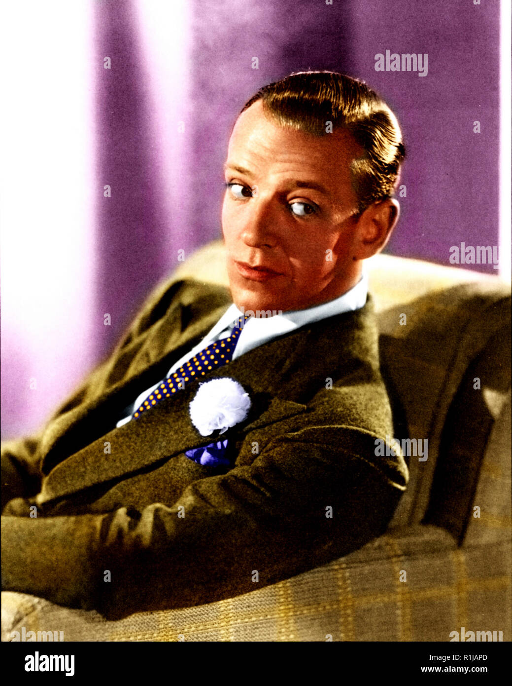 Fred Astaire (nato Frederick Austerlitz;[1] Maggio 10, 1899 ñ 22 giugno 1987) era un ballerino americano, cantante, attrice, coreografo e presentatore televisivo. Egli è ampiamente considerato come uno dei più influenti ballerini nella storia di film e televisione musical Credito: Hollywood Archivio foto / MediaPunch Foto Stock