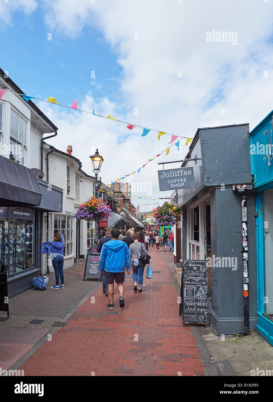 Le corsie corsie di Brighton Sussex Foto Stock