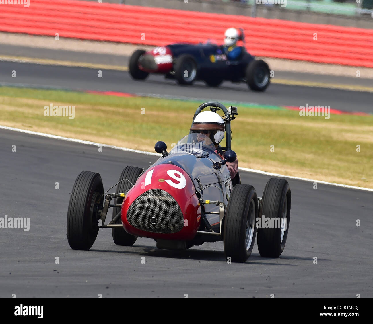 Paolo concedere, Cooper Bristol T23 MK2, Adrian Flux trofeo per pre '66 Grand Prix Cars, HGPCA, Silverstone Classic, luglio 2018, Silverstone, Chris McEvoy, Foto Stock