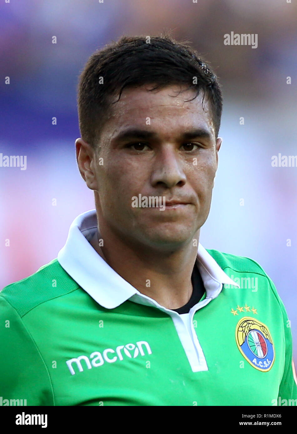 Il Cile League - Scotiabank 1 Divisione 2018 / ( C.S. Audax Italiano ) - Luis Alberto Cabrera Foto Stock