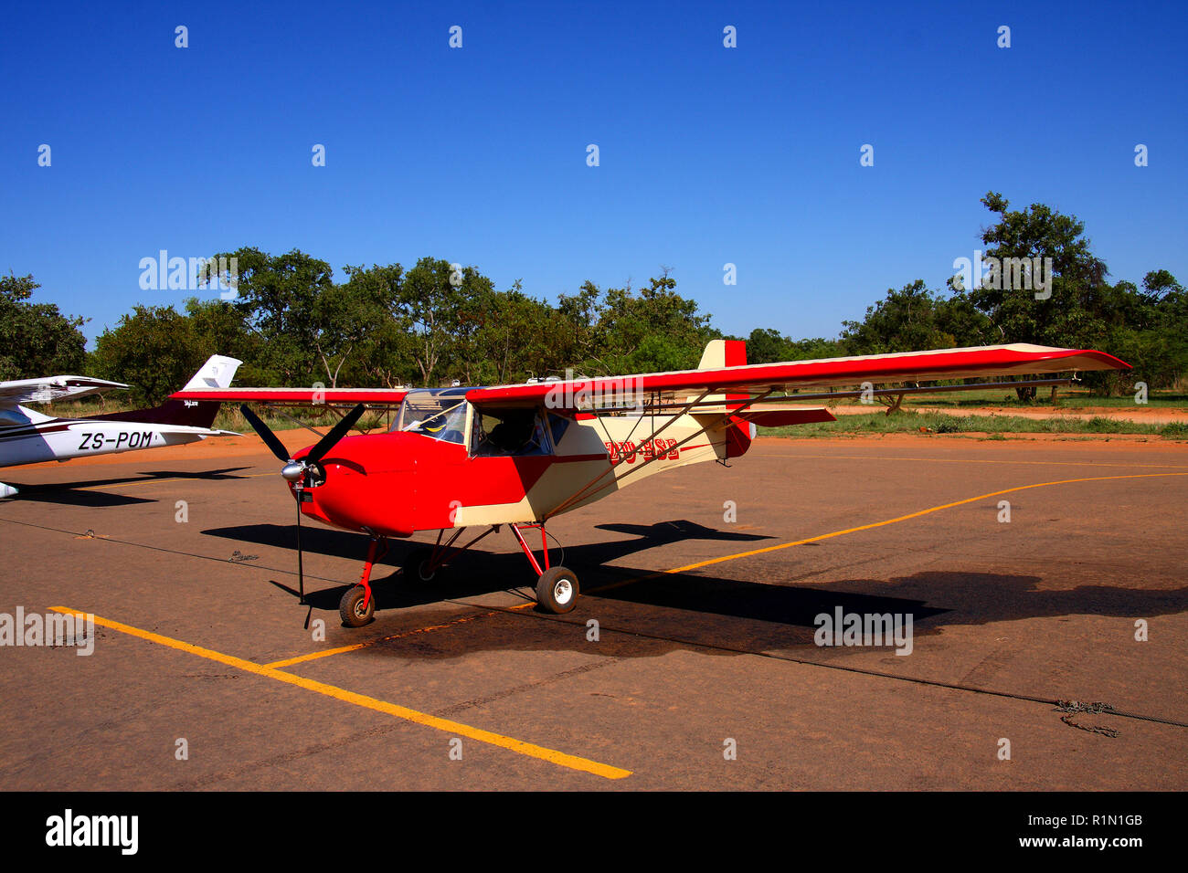 Annuale airshow di ASA e fly-in presso il Zebula lodge in Sud Africa Foto Stock