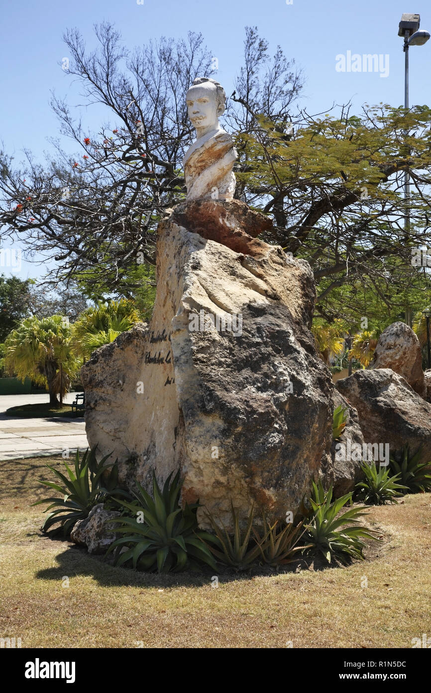 Monumento a Jose Marti a Varadero. Cuba Foto Stock